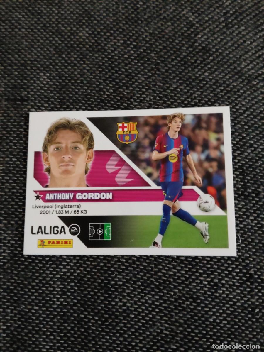 Football Stickers: 24 Gordon FC Barcelona &uacute;ltimos fichajes liga este 2026-27