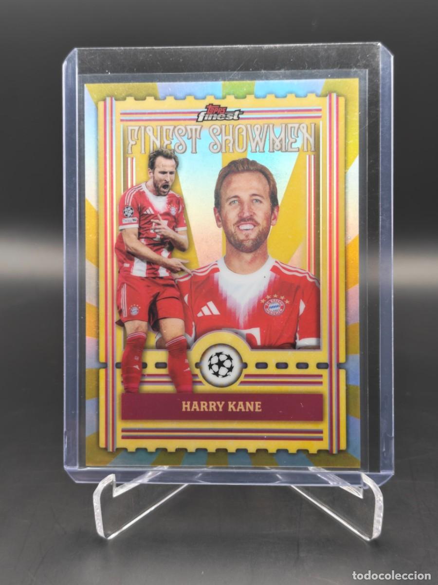 Cromos de f&uacute;tbol: Harry Kane Topps Finest Showmen FS-15 Bayern Munich 2026