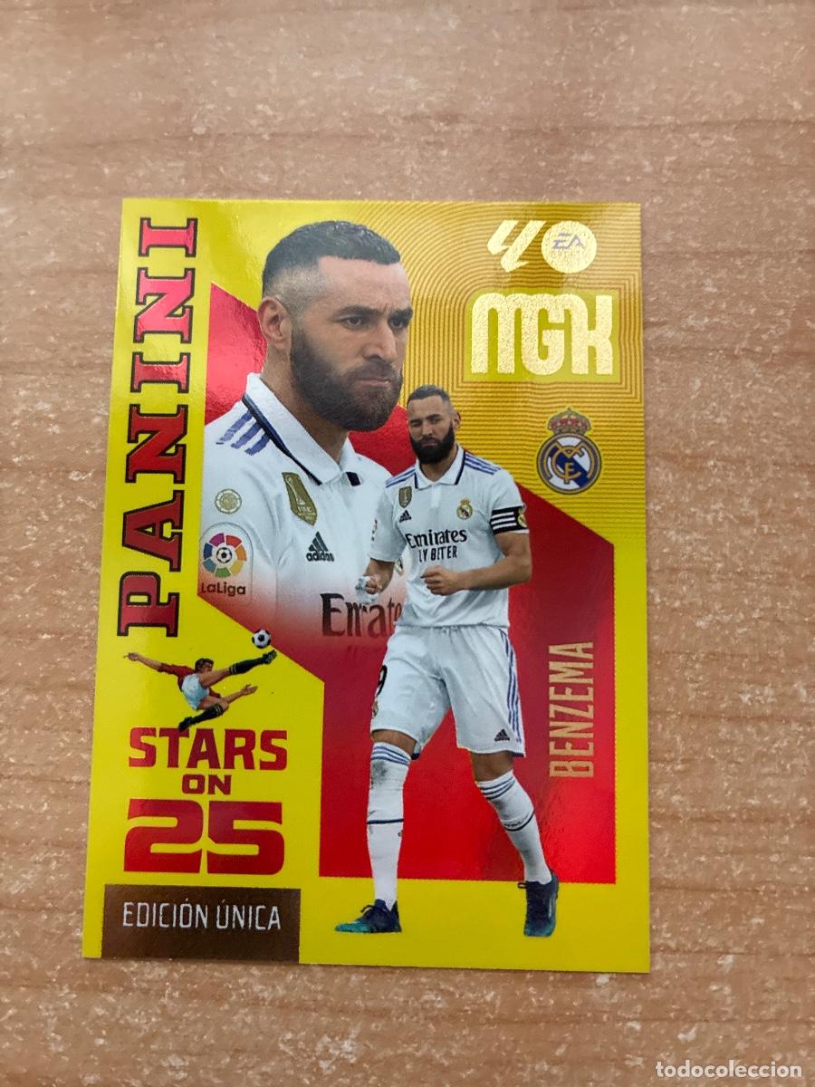 Cromos de f&uacute;tbol: 441 BENZEMA REAL MADRID STARS ON 25 MEGACRACKS 2026 2027
