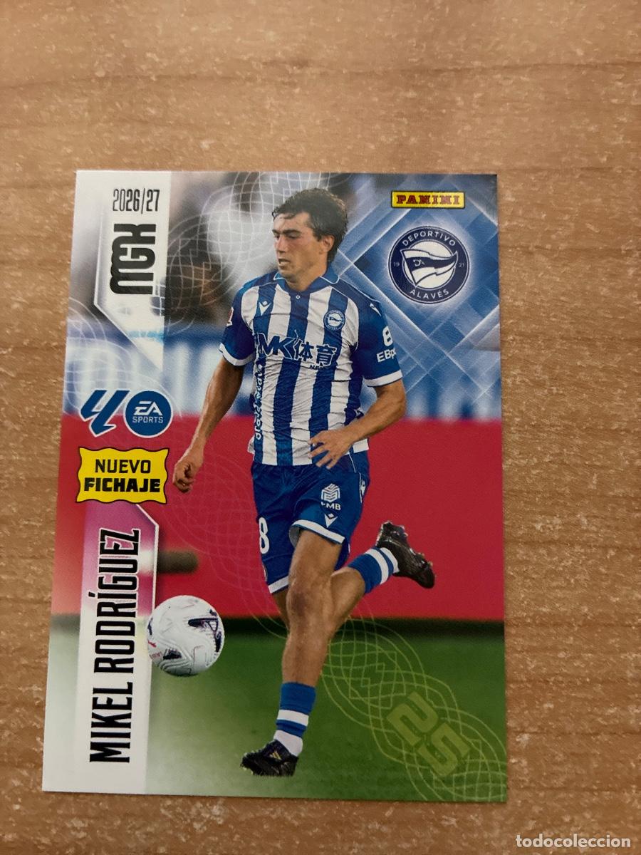 Cromos de f&uacute;tbol: 456 MIKEL RODR&Iacute;GUEZ ALAV&Eacute;S MEGACRACKS 2026 2027
