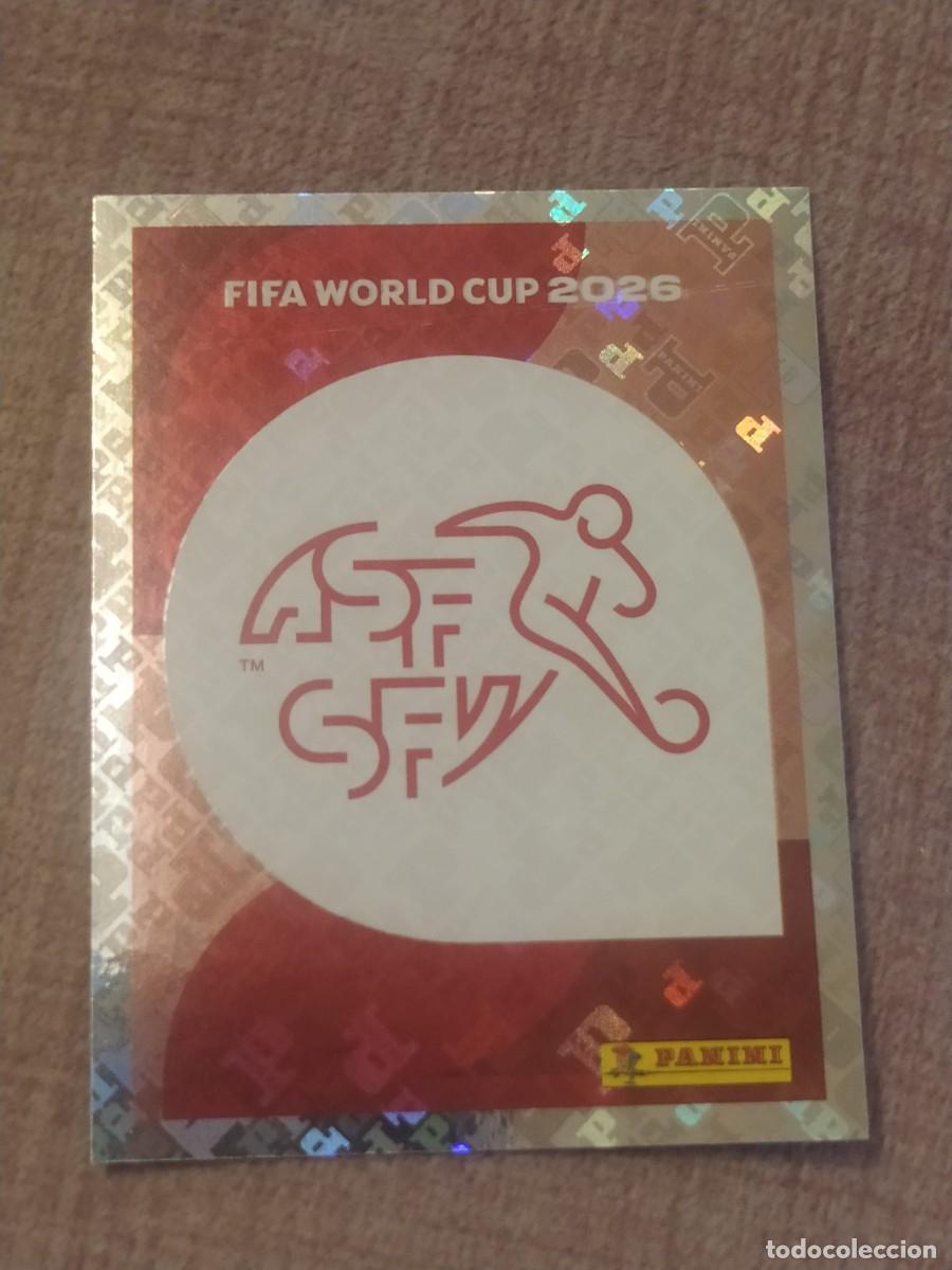 Cromos de f&uacute;tbol: SUI 01 SUI1 ESCUDO 1 Suiza Mundial 2026 Panini