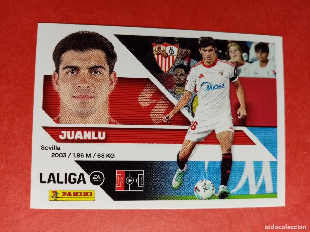 Cromos de f&uacute;tbol: N&ordm; 6 JUANLU, SEVILLA FC, LIGA ESTE 2026 2027 26 27 PANINI