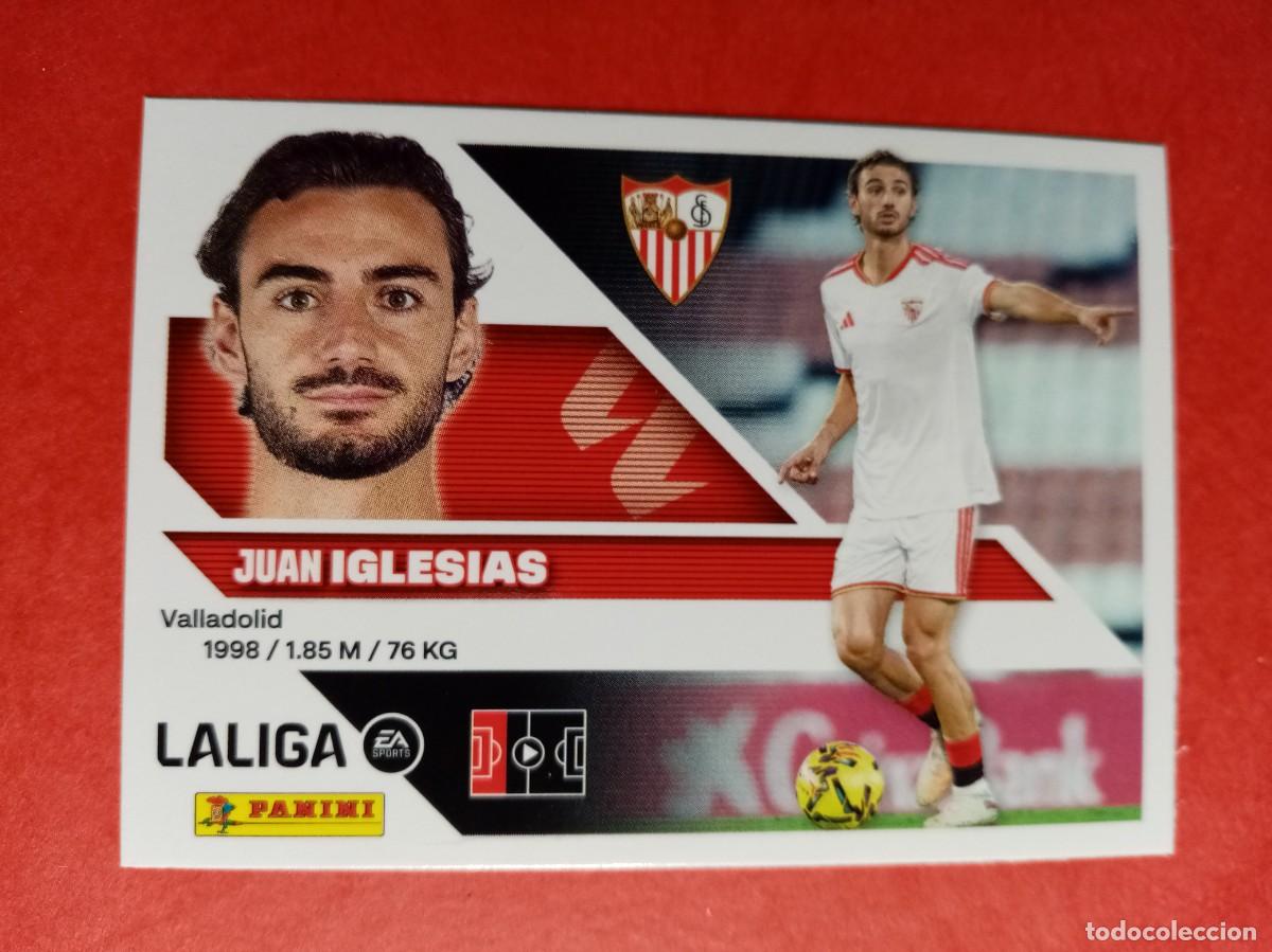 Cromos de f&uacute;tbol: N&ordm; 6 BIS 6BIS JUAN IGLESIAS, COLOCA, SEVILLA FC, LIGA ESTE 2026 2027 26 27 PANINI