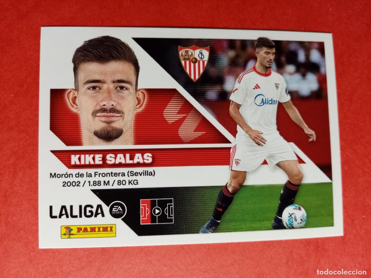 Cromos de f&uacute;tbol: N&ordm; 7 KIKE SALAS, SEVILLA FC, LIGA ESTE 2026 2027 26 27 PANINI