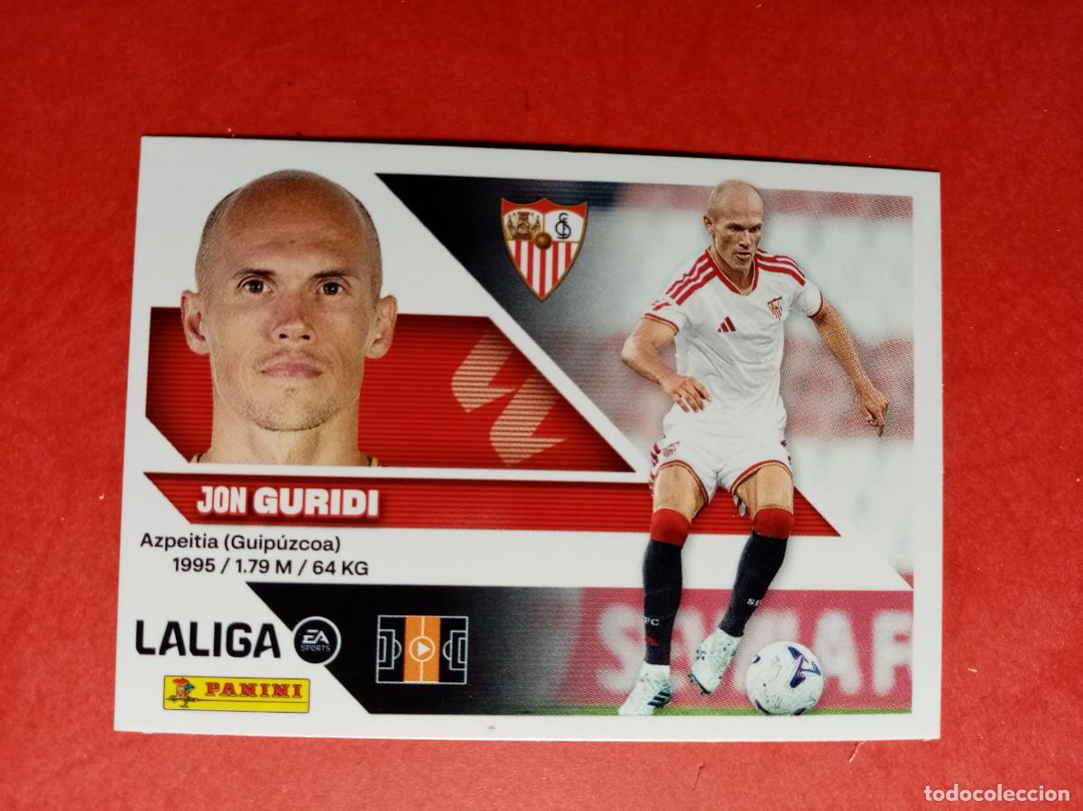 Cromos de f&uacute;tbol: N&ordm; 13 JON GURIDI, SEVILLA FC, LIGA ESTE 2026 2027 26 27 PANINI