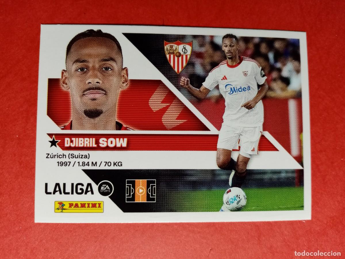 Cromos de f&uacute;tbol: N&ordm; 14 DJIBRIL SOW, SEVILLA FC, LIGA ESTE 2026 2027 26 27 PANINI
