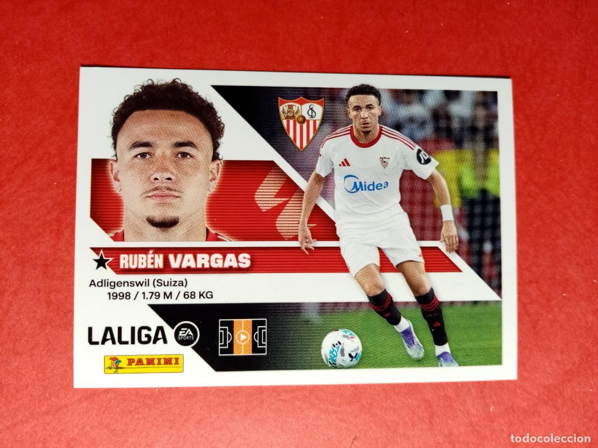 Cromos de f&uacute;tbol: N&ordm; 15 RUBEN VARGAS, SEVILLA FC, LIGA ESTE 2026 2027 26 27 PANINI