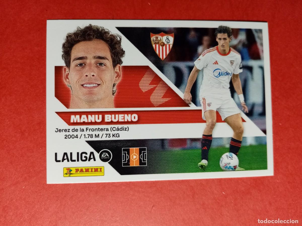 Cromos de f&uacute;tbol: N&ordm; 16 MANU BUENO, SEVILLA FC, LIGA ESTE 2026 2027 26 27 PANINI