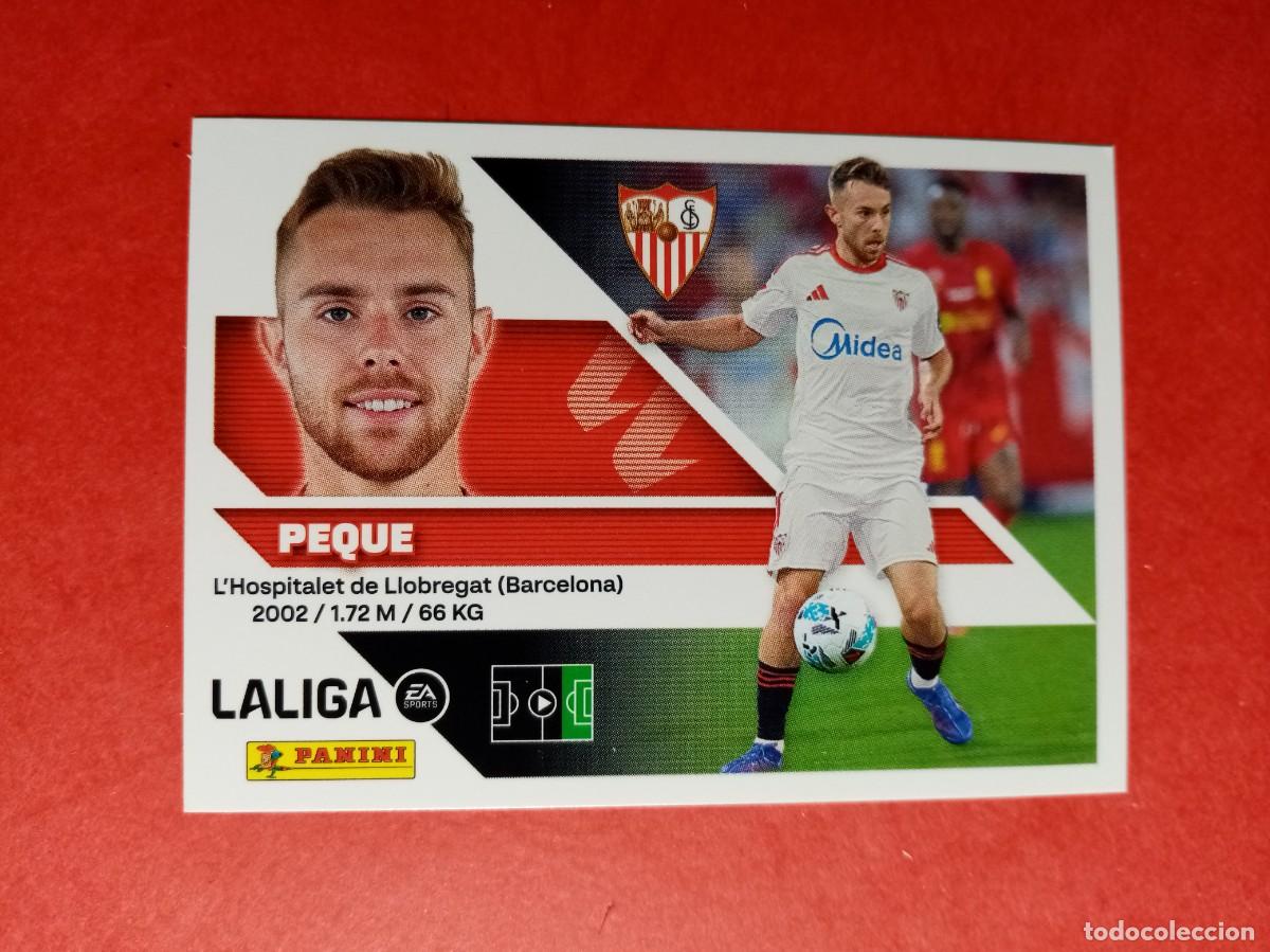 Cromos de f&uacute;tbol: N&ordm; 17 PEQUE, SEVILLA FC, LIGA ESTE 2026 2027 26 27 PANINI