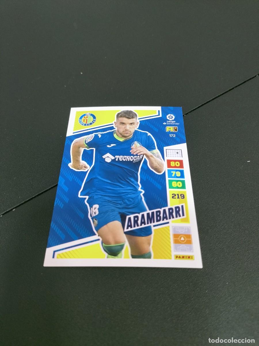 Cromos de f&uacute;tbol: 1 CROMO FICHA PANINI ADRENALYN 2022-2023 22-23 GETAFE C.F 172 ARAMBARRI