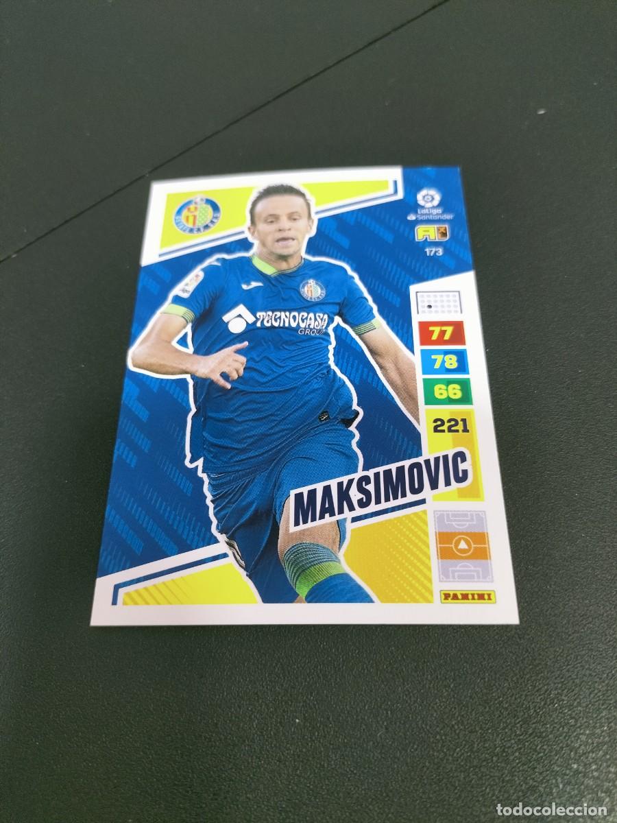 Cromos de f&uacute;tbol: 1 CROMO FICHA PANINI ADRENALYN 2022-2023 22-23 GETAFE C.F 173 MAKSIMOVIC