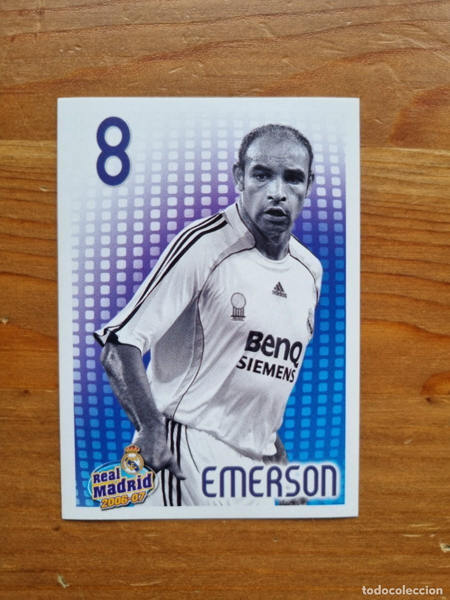 Cromos de f&uacute;tbol: 90 EMERSON. Real Madrid 2006 2007 06 07 (Panini)