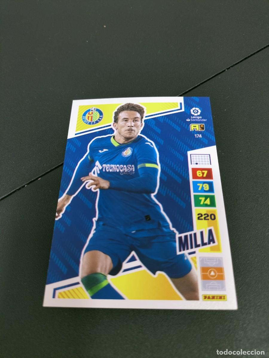 Cromos de f&uacute;tbol: 1 CROMO FICHA PANINI ADRENALYN 2022-2023 22-23 GETAFE C.F 174 MILLA