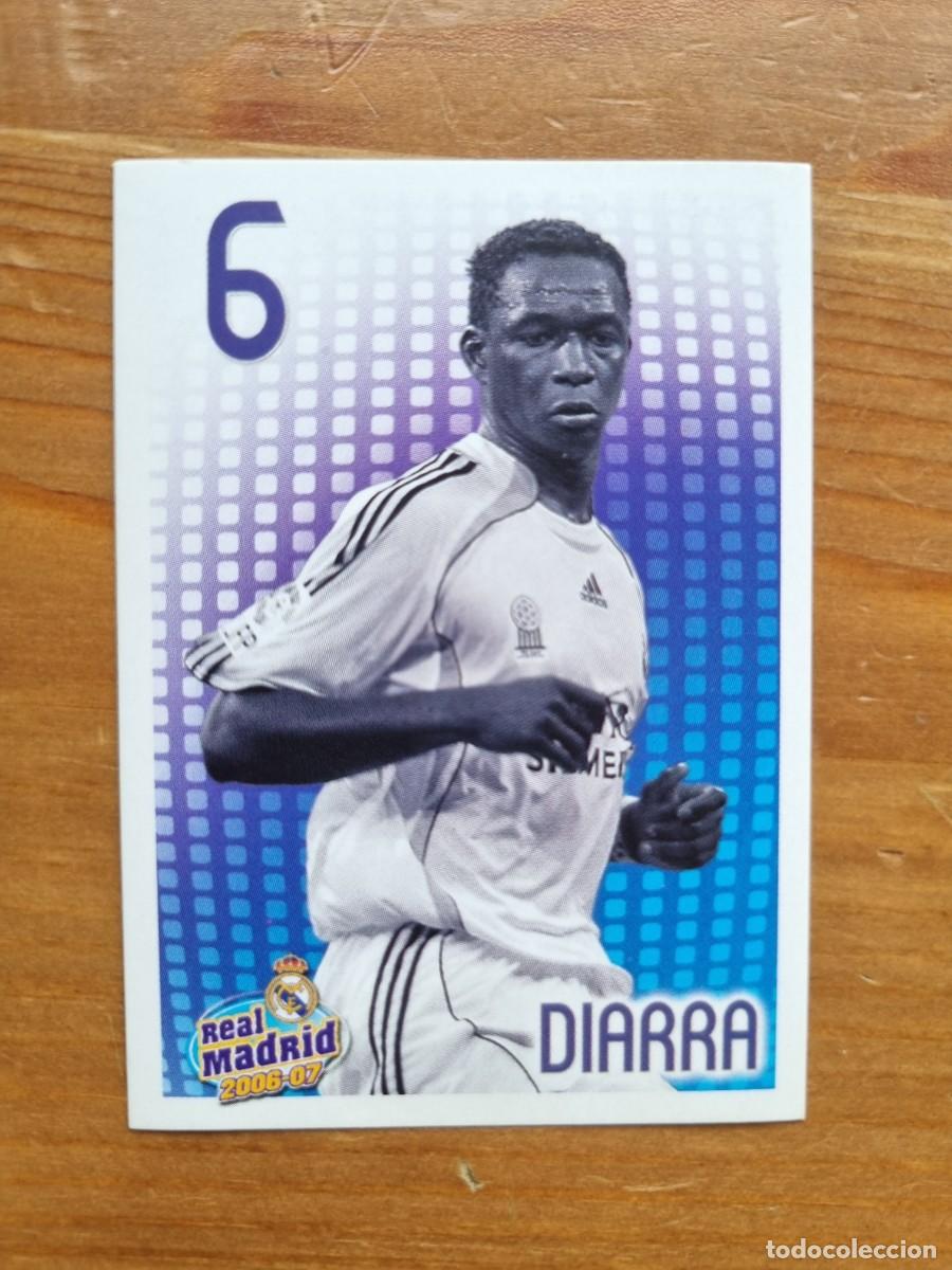 Cromos de f&uacute;tbol: 102 DIARRA. Real Madrid 2006 2007 06 07 (Panini)