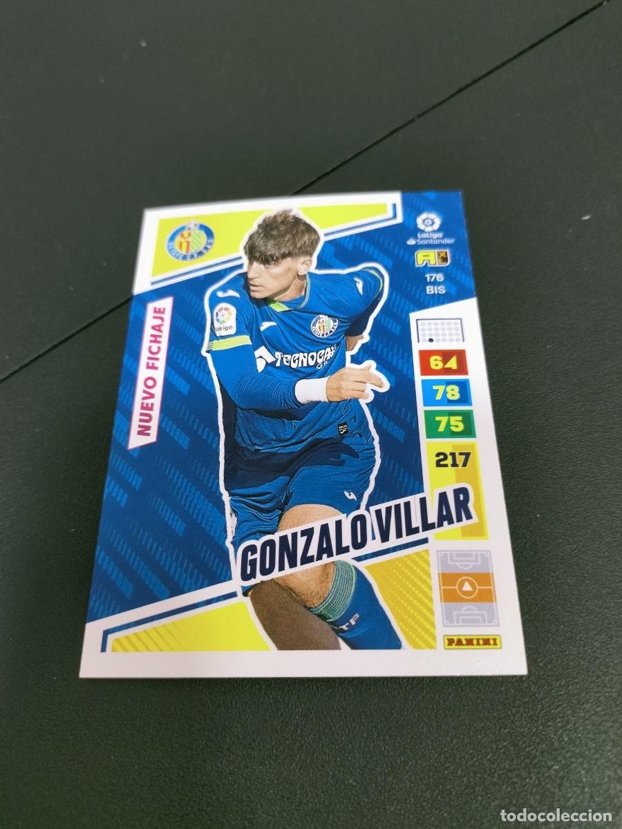 Cromos de f&uacute;tbol: 1 CROMO FICHA PANINI ADRENALYN 2022-2023 22-23 GETAFE C.F 176 bis GONZALO VILLAR ( ACTUALIZACI&Oacute;N