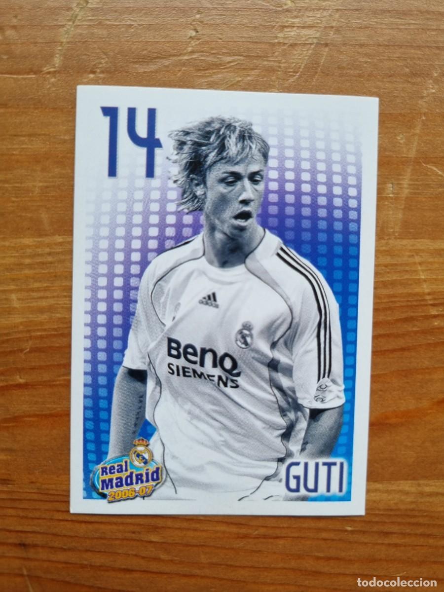 Cromos de f&uacute;tbol: 114 GUTI. Real Madrid 2006 2007 06 07 (Panini)