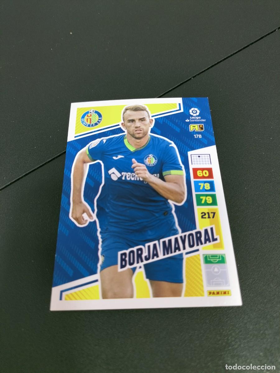 Cromos de f&uacute;tbol: 1 CROMO FICHA PANINI ADRENALYN 2022-2023 22-23 GETAFE C.F 178 BORJA MAYORAL