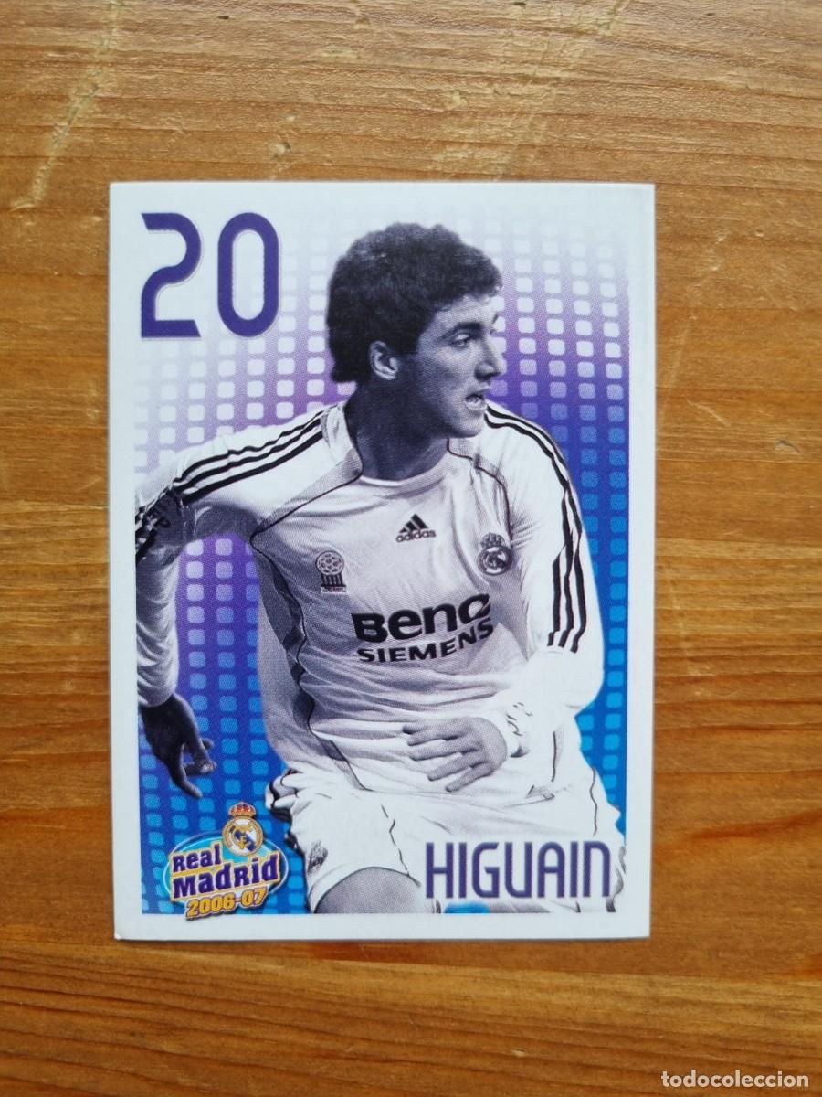 Cromos de f&uacute;tbol: 138 HIGUAIN. Real Madrid 2006 2007 06 07 (Panini)