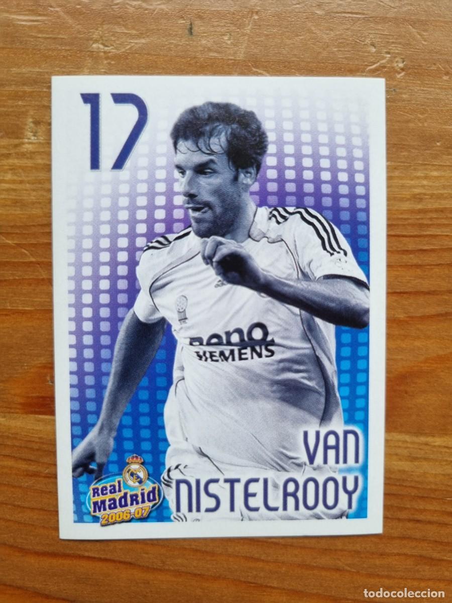 Cromos de f&uacute;tbol: 156 VAN NISTELROOY. Real Madrid 2006 2007 06 07 (Panini)