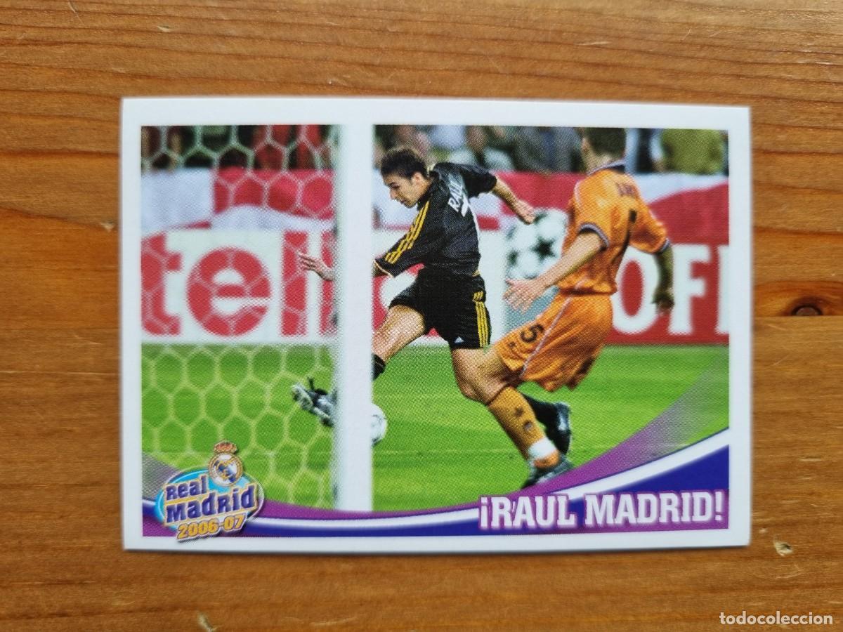 Cromos de f&uacute;tbol: 177 &iexcl;RA&Uacute;L MADRID! Real Madrid 2006 2007 06 07 (Panini)