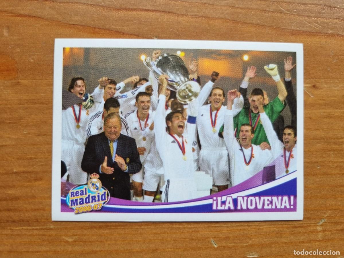 Cromos de f&uacute;tbol: 180 &iexcl;LA NOVENA! Real Madrid 2006 2007 06 07 (Panini)