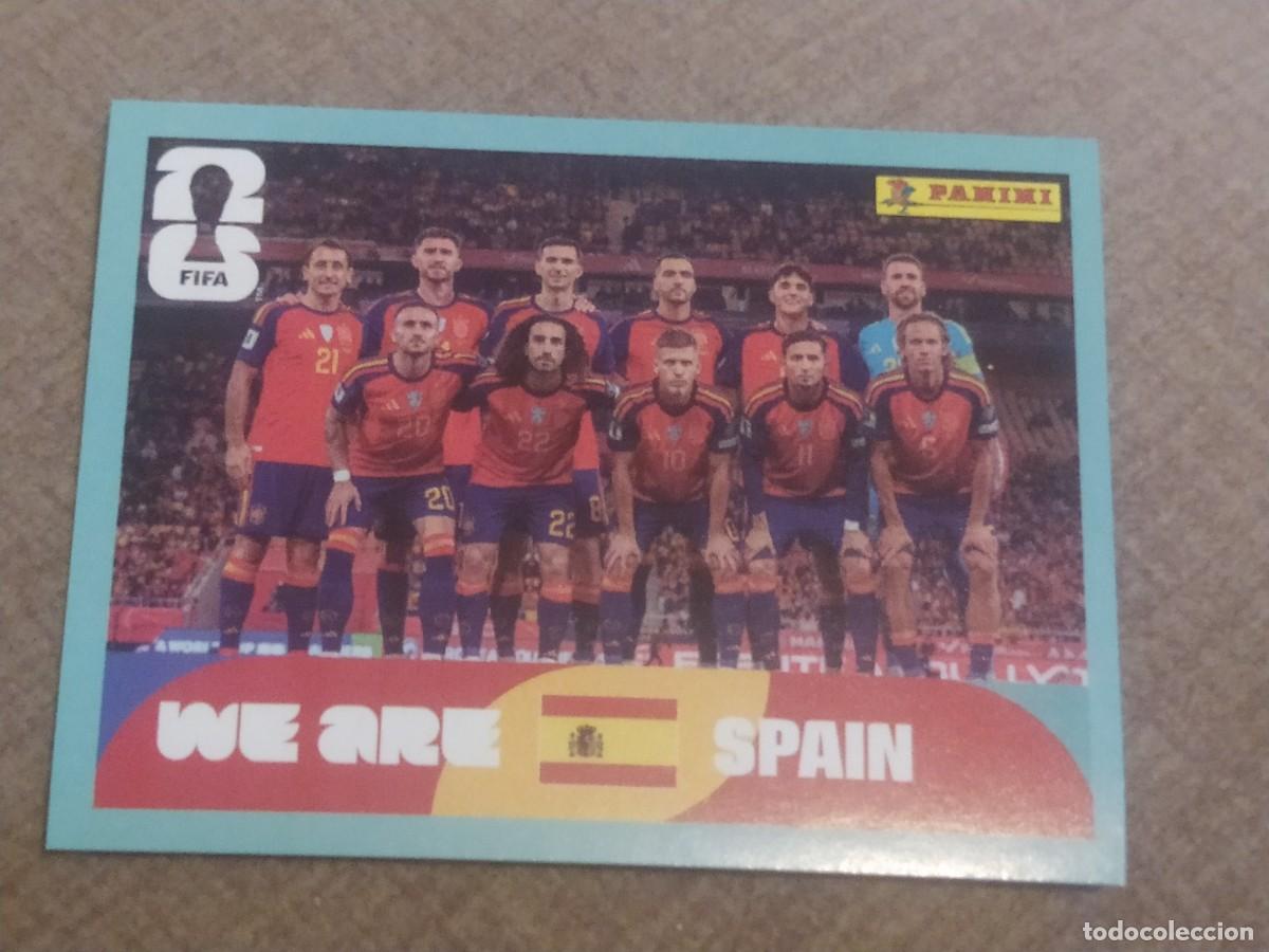 Cromos de f&uacute;tbol: ESP 13 ESP13 EQUIPO Espa&ntilde;a Mundial 2026 Panini