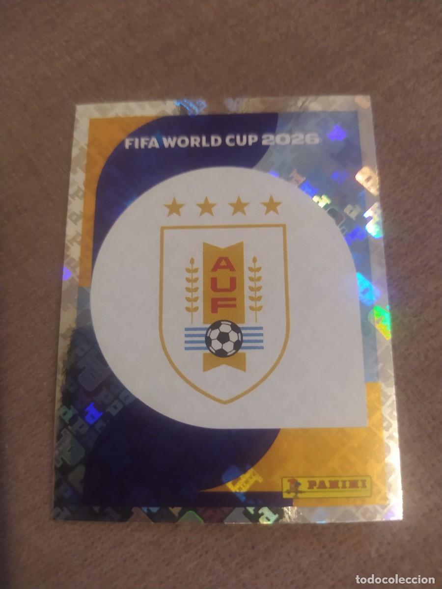 Cromos de f&uacute;tbol: URU 01 URU1 ESCUDO 1 Mundial 2026 Panini