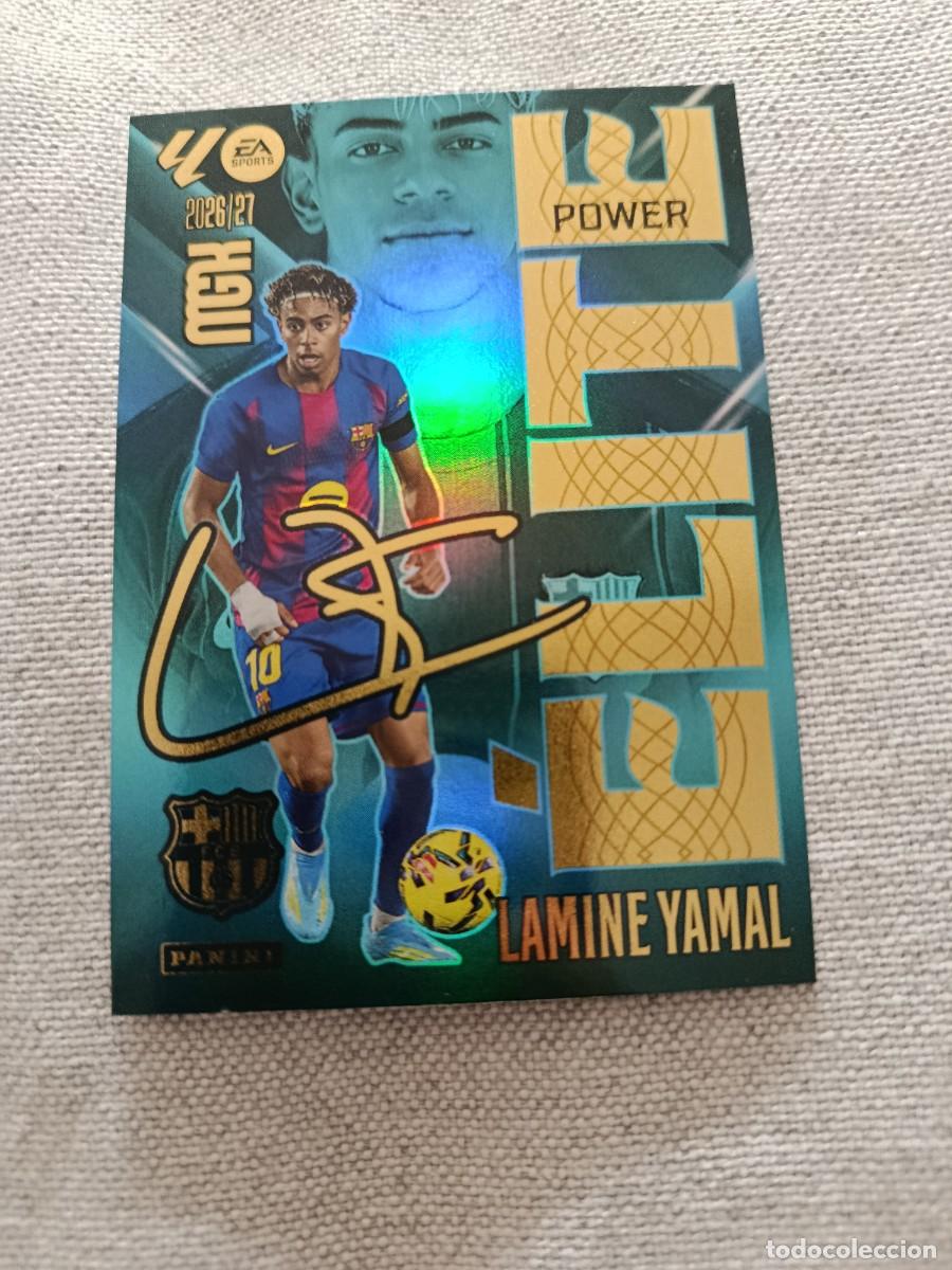 Cromos de f&uacute;tbol: Megacracks 26/27. 9P- Lamine Yamal. Barcelona. Elite power.