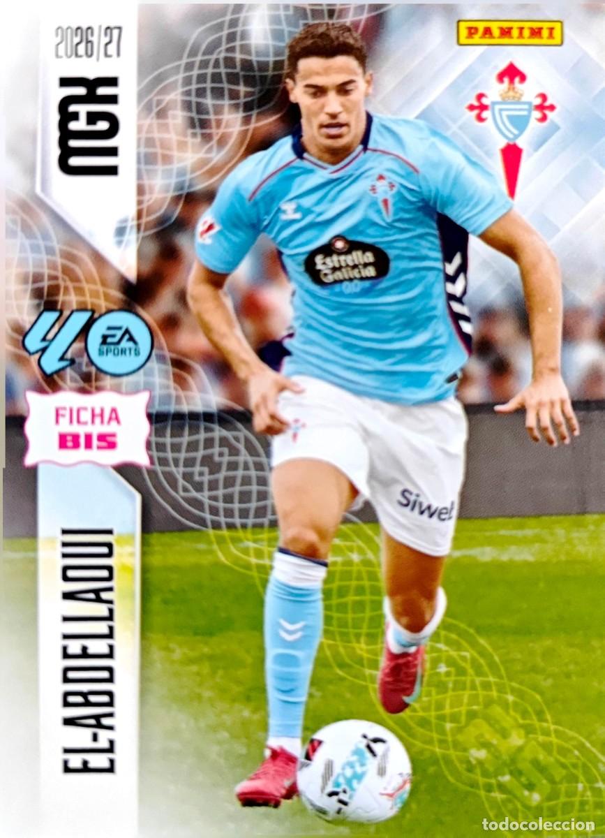 Cromos de f&uacute;tbol: 121 Bis Jones El-Abdellaoui - RC Celta de Vigo - PANINI Megacracks MGK 2026 2027 26 27