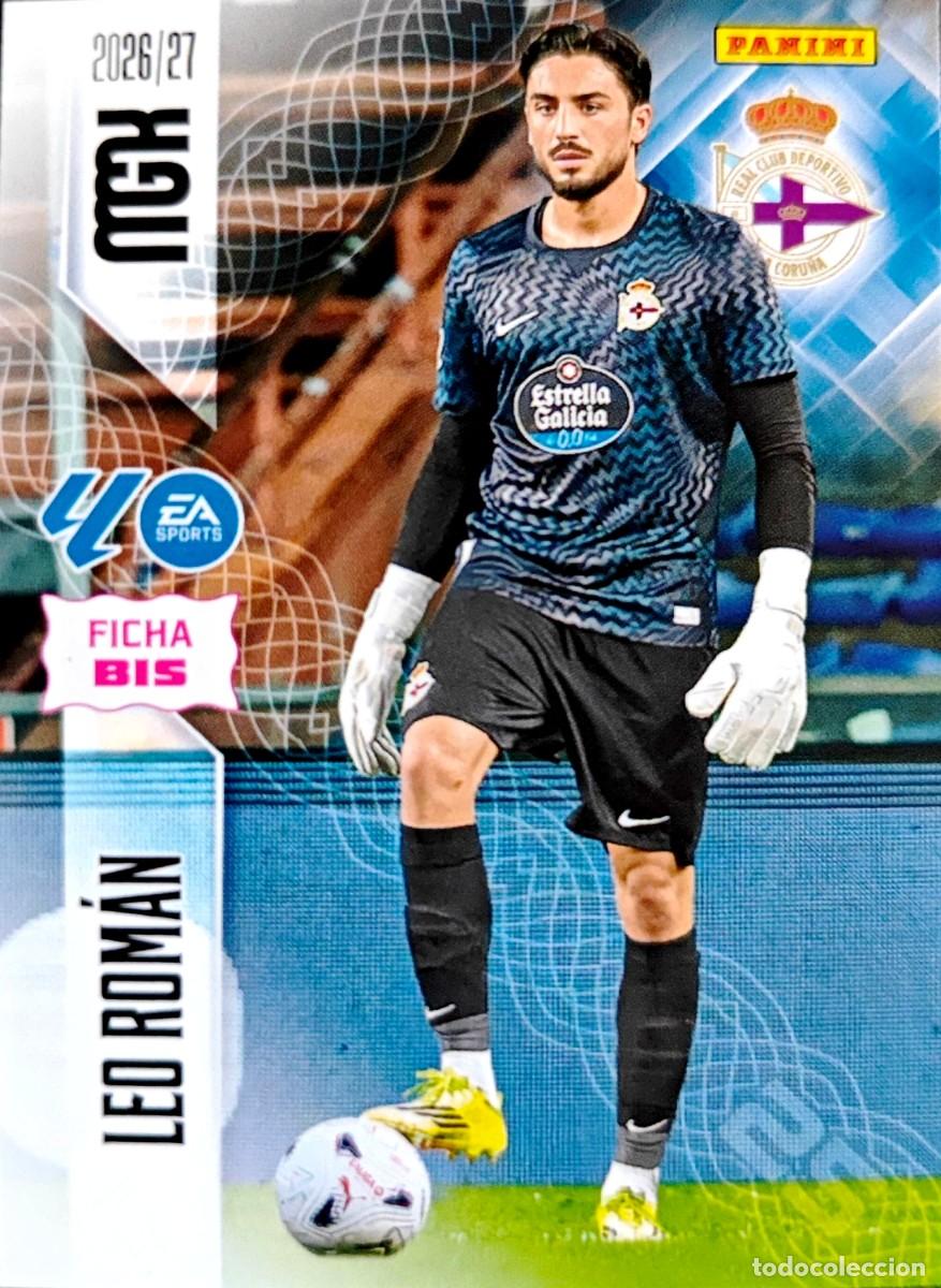 Cromos de f&uacute;tbol: 129 Bis Leo Roman - Deportivo Coru&ntilde;a - PANINI Megacracks MGK 2026 2027 26 27