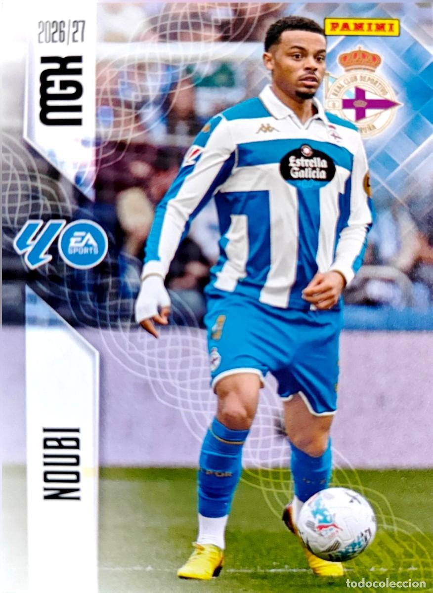 Cromos de f&uacute;tbol: 132 Noubi - Deportivo Coru&ntilde;a - PANINI Megacracks MGK 2026 2027 26 27