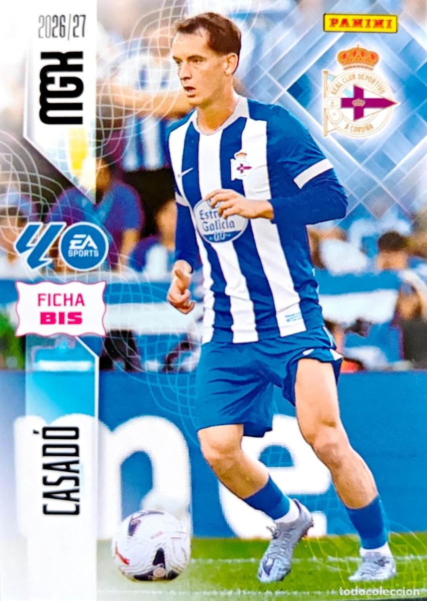 Cromos de f&uacute;tbol: 139 Bis Marc Casado - Deportivo Coru&ntilde;a - PANINI Megacracks MGK 2026 2027 26 27