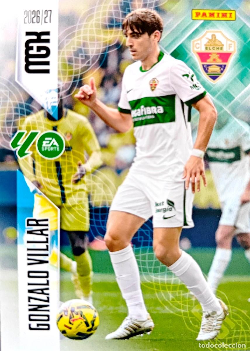 Cromos de f&uacute;tbol: 154 Gonzalo Villar - Elche CF - PANINI Megacracks MGK 2026 2027 26 27
