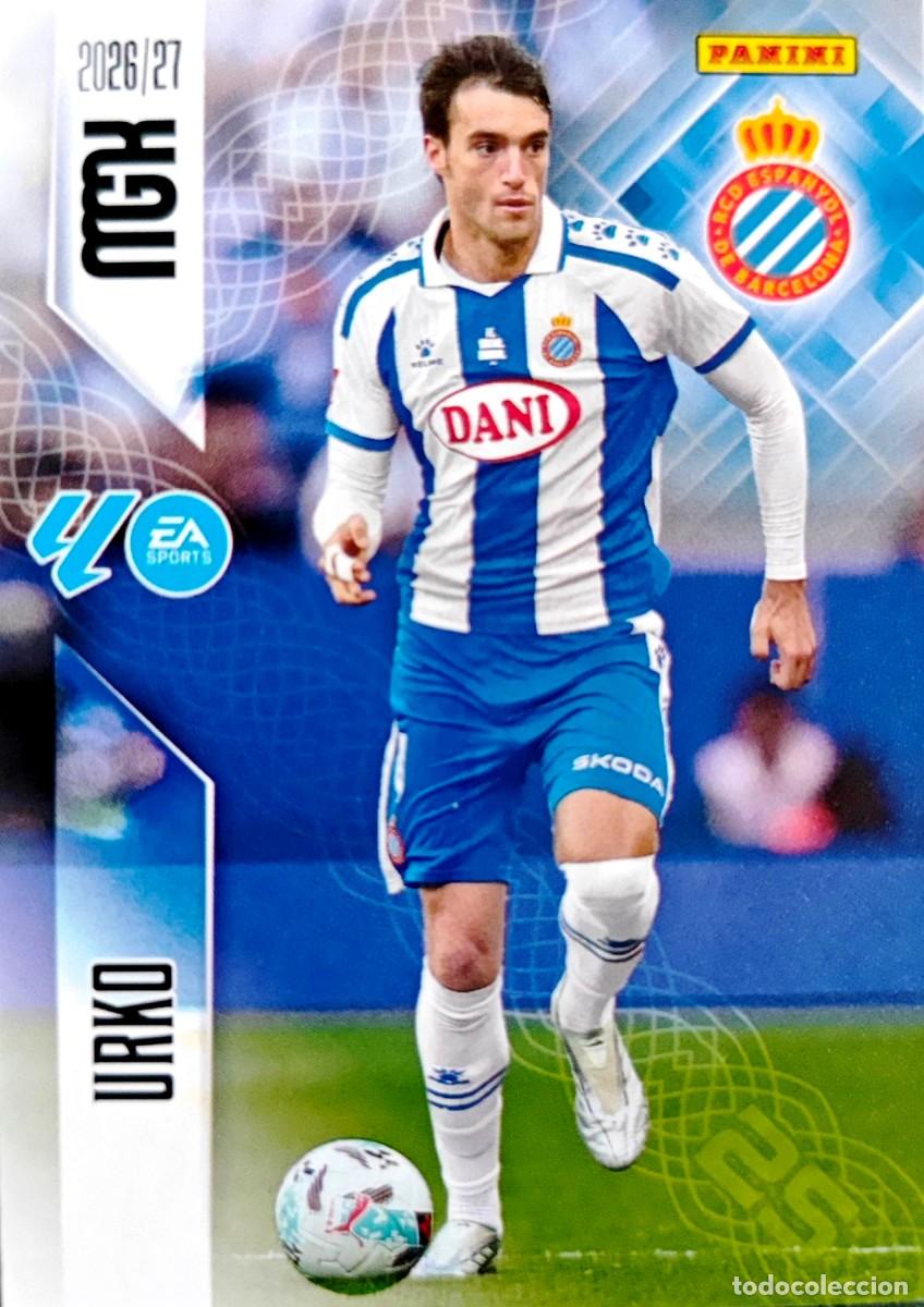 Football Stickers: 172 Urko - RCD Espanyol - PANINI Megacracks MGK 2026 2027 26 27