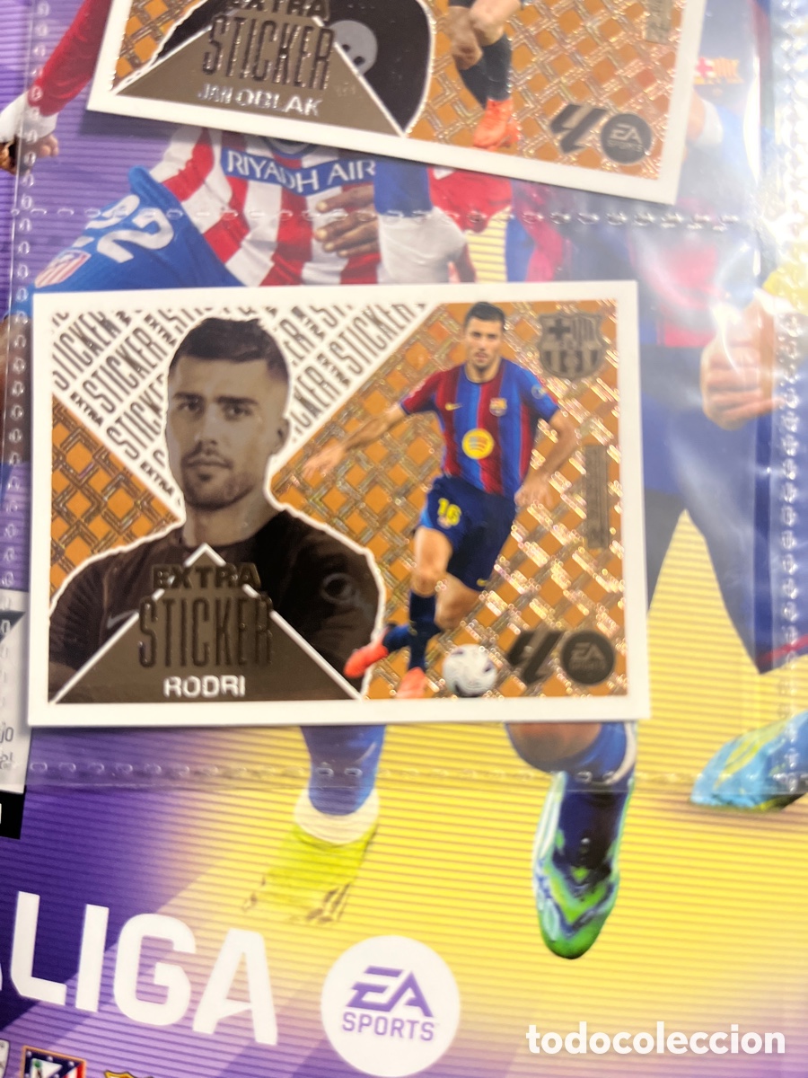 Figurine di Calcio: Rodri extra sticker bronce. 2026-27
