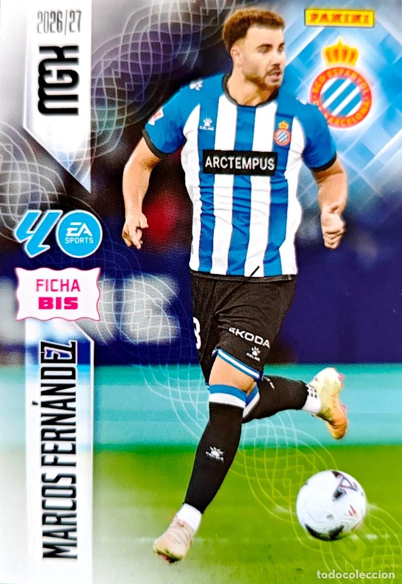 Football Stickers: 179 Bis Marcos Fernandez - RCD Espanyol - PANINI Megacracks MGK 2026 2027 26 27