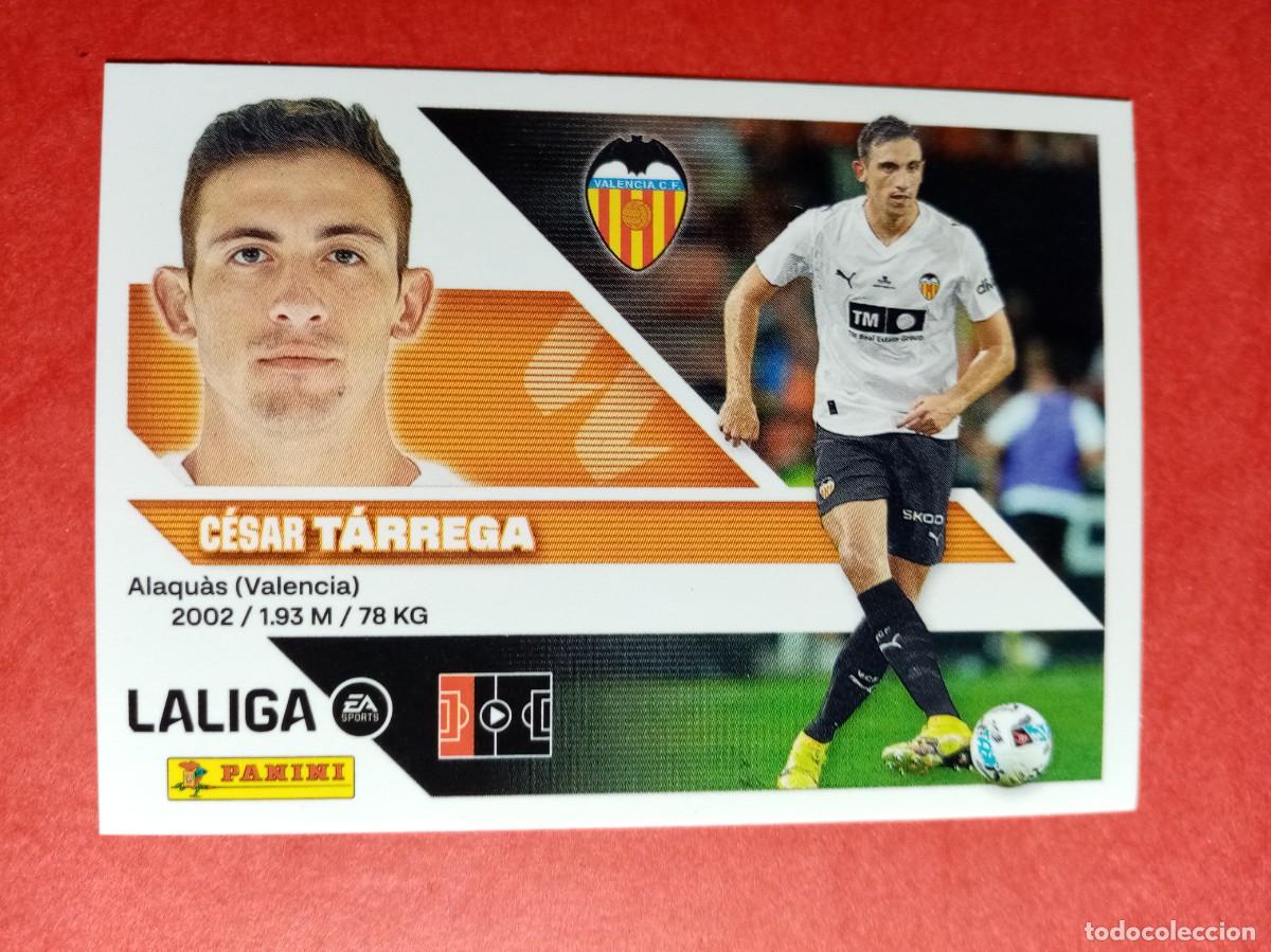 Cromos de f&uacute;tbol: N&ordm; 7 CESAR TARREGA, VALENCIA CF, LIGA ESTE 2026 2027 26 27 PANINI