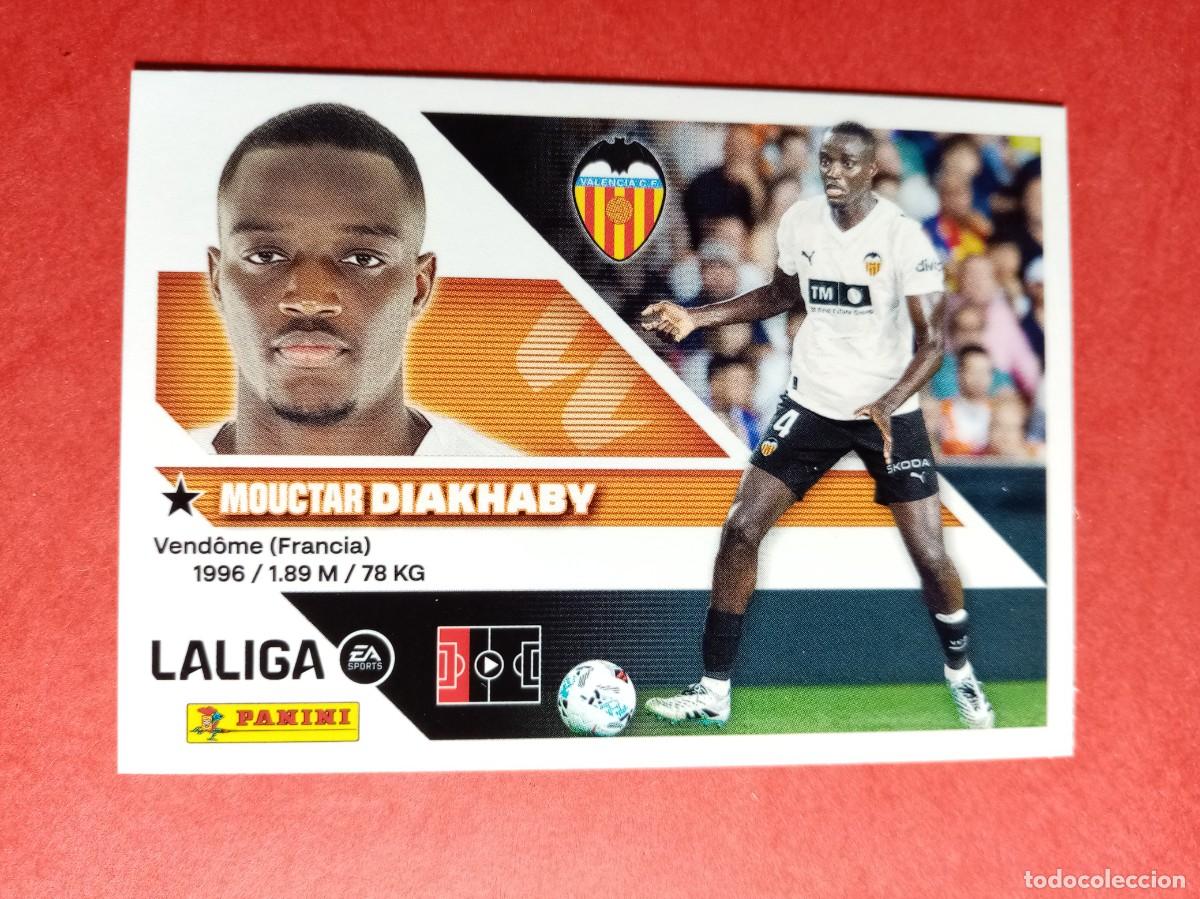 Cromos de f&uacute;tbol: N&ordm; 8 B 8B MOUCTAR DIAKHABY, VALENCIA CF, LIGA ESTE 2026 2027 26 27 PANINI