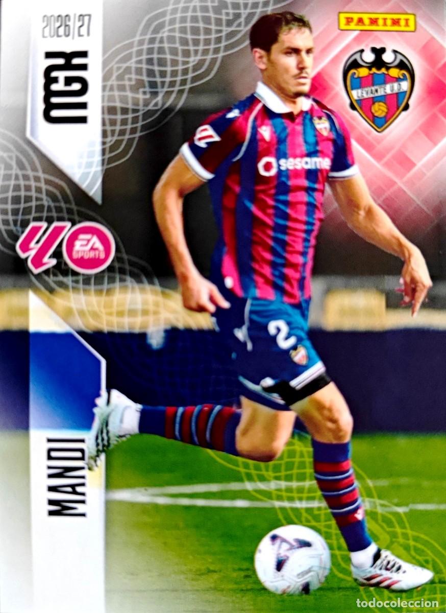 Cromos de f&uacute;tbol: 205 Mandi - Levante UD - PANINI Megacracks MGK 2026 2027 26 27