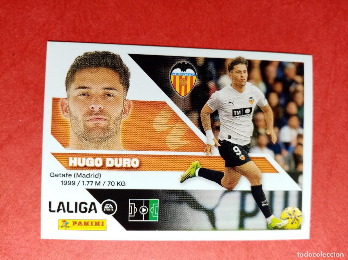 Cromos de f&uacute;tbol: N&ordm; 17 HUGO DURO, VALENCIA CF, LIGA ESTE 2026 2027 26 27 PANINI
