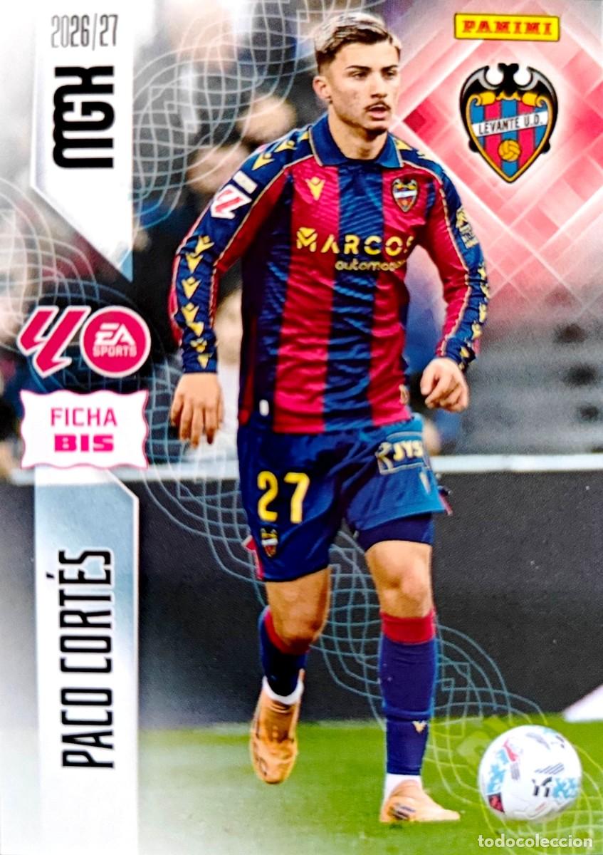 Cromos de f&uacute;tbol: 211 Bis Paco Cortes - Levante UD - PANINI Megacracks MGK 2026 2027 26 27