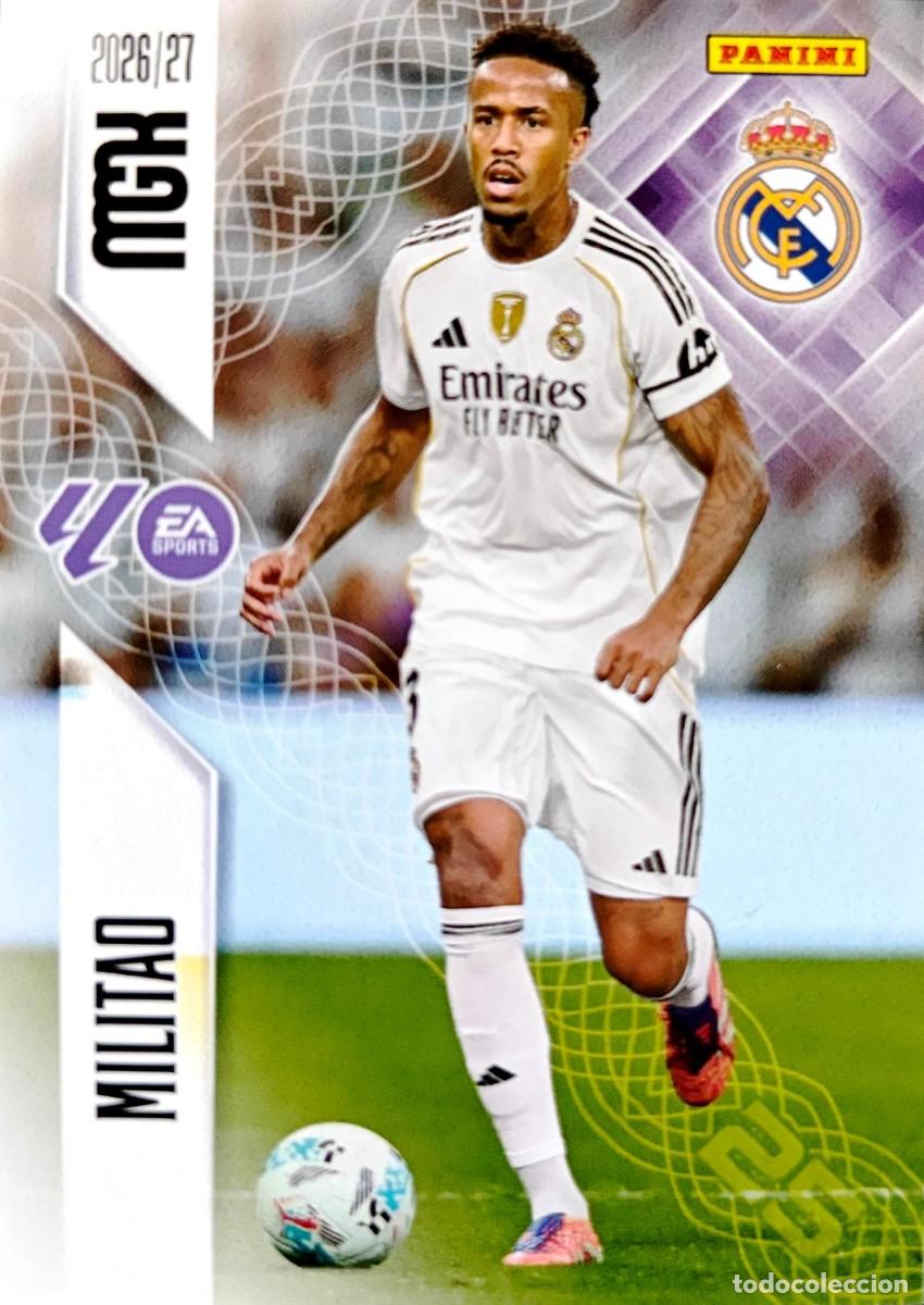 Cromos de f&uacute;tbol: 221 Eder Militao - Real Madrid - PANINI Megacracks MGK 2026 2027 26 27