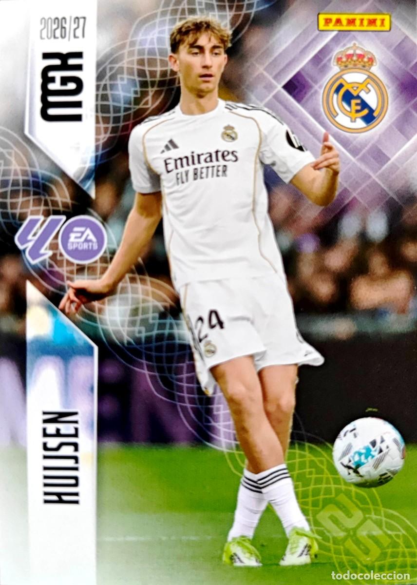 Cromos de f&uacute;tbol: 222 Dean Huijsen - Real Madrid - PANINI Megacracks MGK 2026 2027 26 27