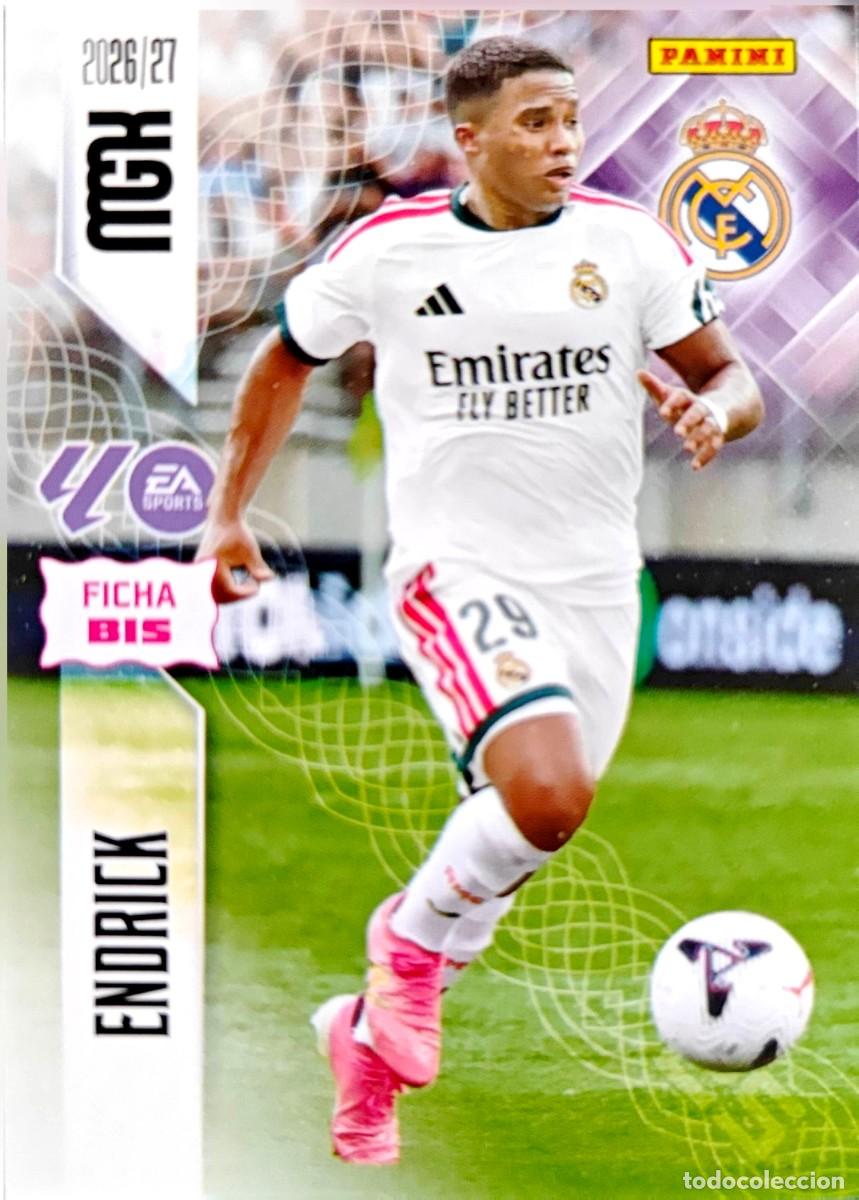 Cromos de f&uacute;tbol: 231 Bis Endrick - Real Madrid - PANINI Megacracks MGK 2026 2027 26 27