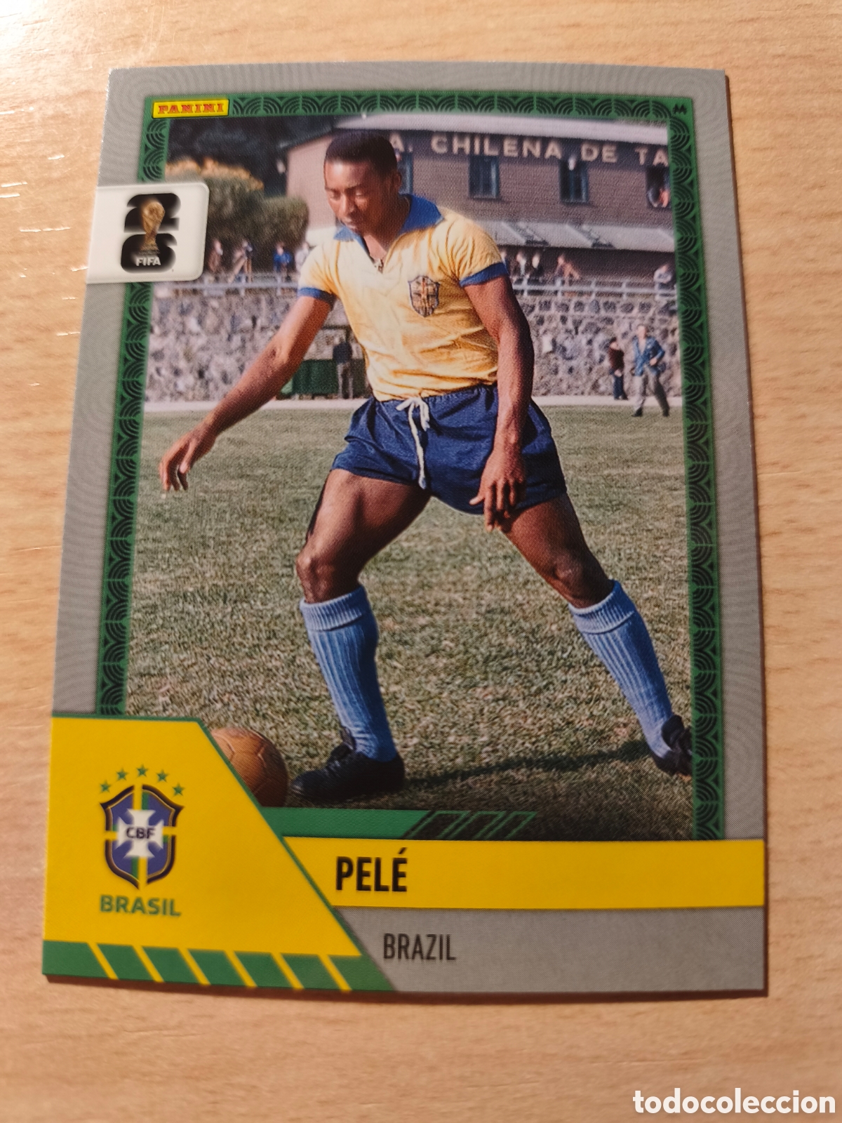 Football Stickers: S6 PELE BRAZIL BRASIL MONOPOLY PRIZM FIFA WORLD CUP 2026 MUNDIAL PANINI 26 S 6