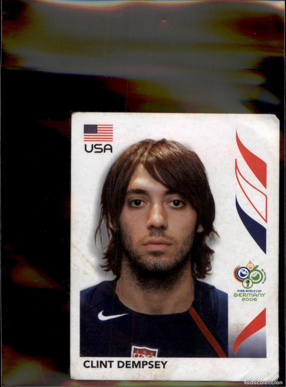 Fu&szlig;ball-Sticker: Clint Dempsey N&ordm; 350 Estados Unidos Mundial Alemania 2006 Panini 06 Fifa World Cup Germany