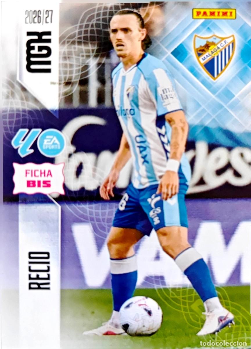 Fu&szlig;ball-Sticker: 239 Bis Angel Recio - Malaga CF - PANINI Megacracks MGK 2026 2027 26 27