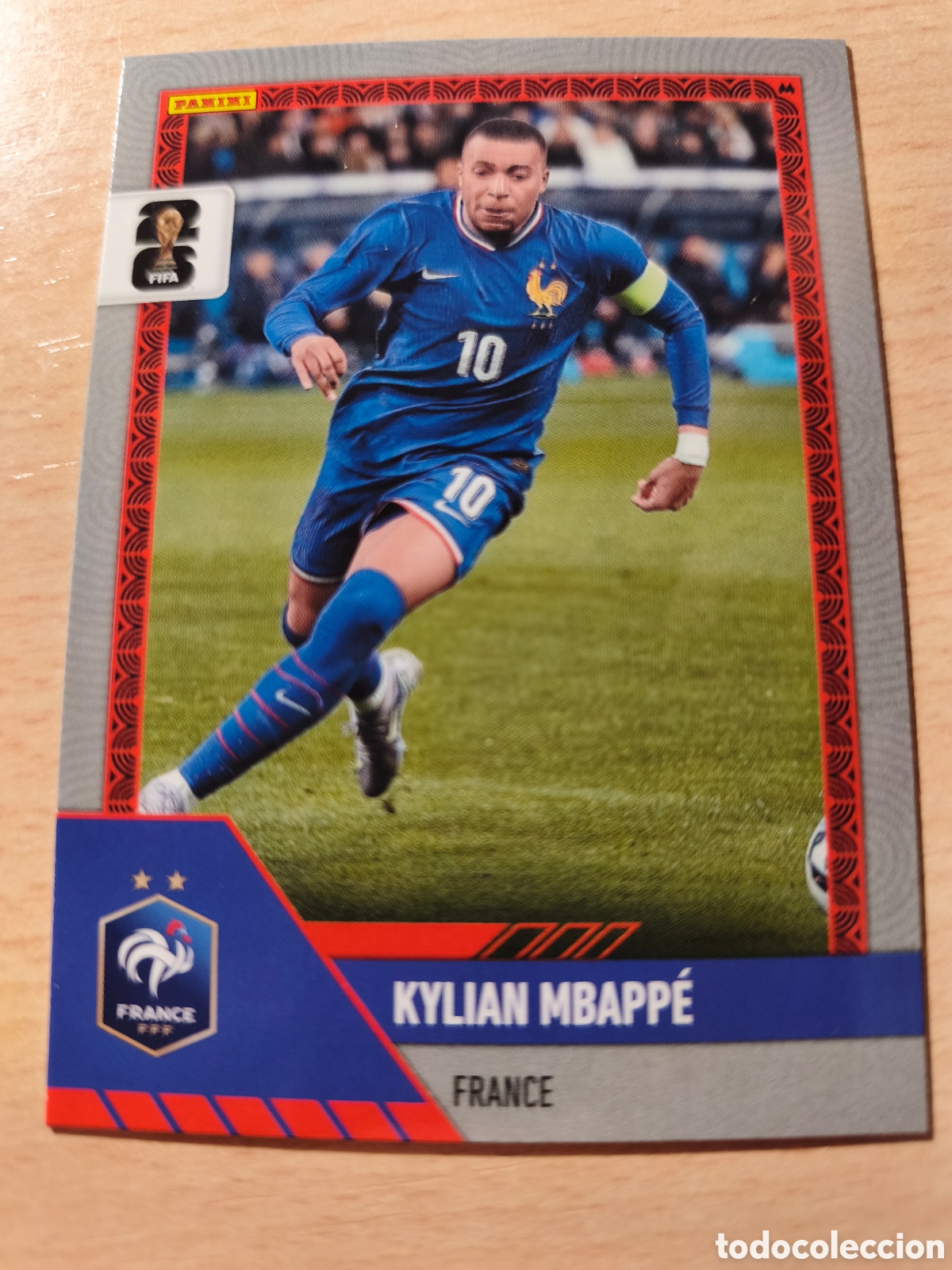 Fu&szlig;ball-Sticker: S5 KYLIAN MBAPPE FRANCIA FRANCE MONOPOLY PRIZM FIFA WORLD CUP 2026 MUNDIAL PANINI 26 S5