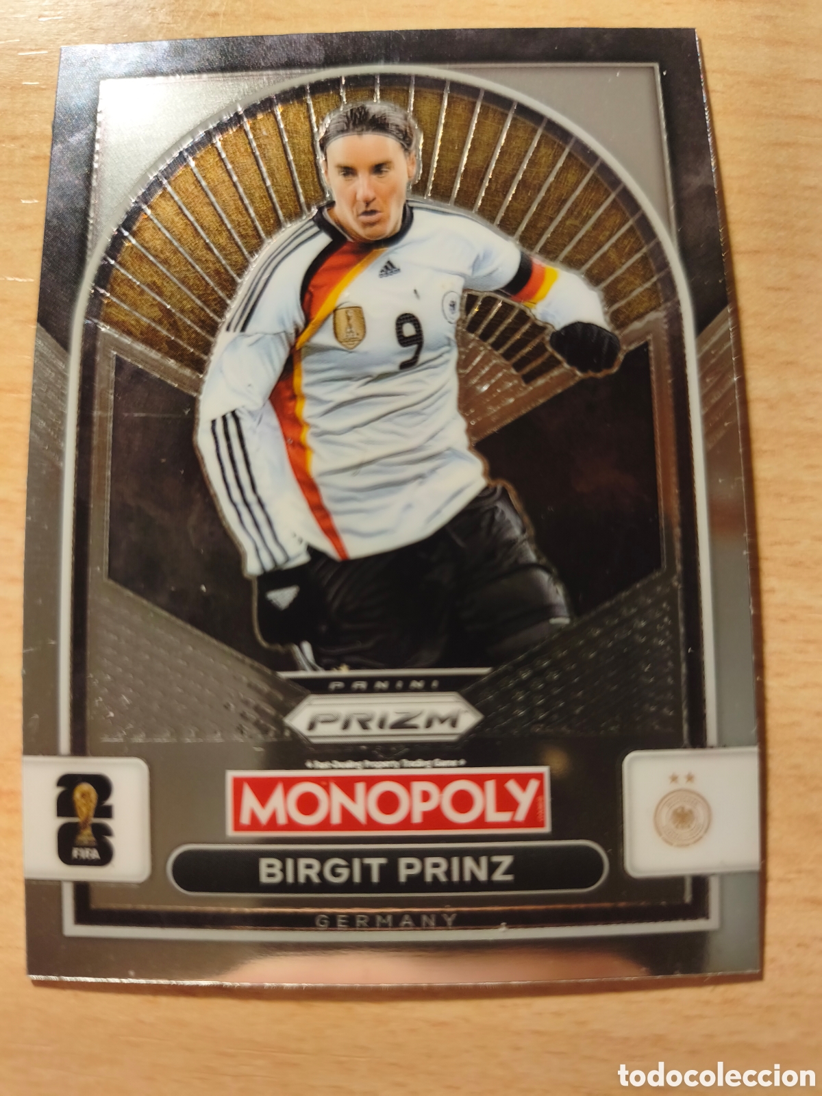 Cromos de f&uacute;tbol: 88 BIRGIT PRINZ ALEMANIA GERMANY MONOPOLY PRIZM FIFA WORLD CUP 2026 MUNDIAL PANINI 26