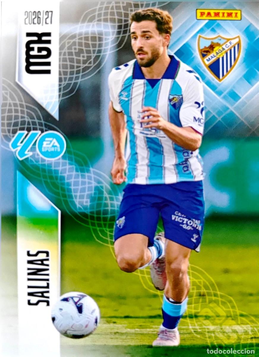 Cromos de f&uacute;tbol: 243 Jose Salinas - Malaga CF - PANINI Megacracks MGK 2026 2027 26 27
